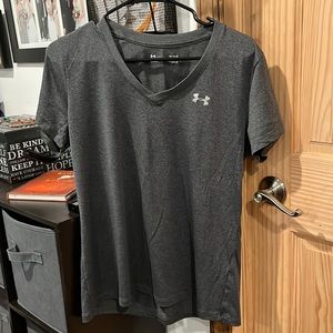 Under Armour three piece set. Shorts size M. Capris size Large. Shirt size Large